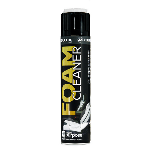 Spuma activa de curatat multifunctionala ZOLLEX Foam Cleaner ZC-233, 650 ml, pentru material textil, piele artificiala si plastic