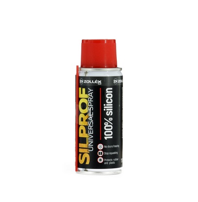 Spray silicon pur ZOLLEX SILPROF B-99Z, 110 ml, pentru intretinere suprafete cauciuc, fara solventi
