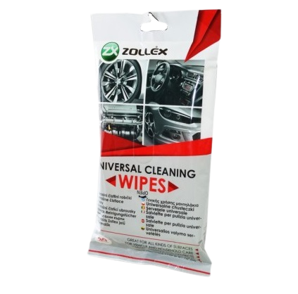 Servetele pentru curatare universala ZOLLEX Cockpit Polish Wipes WP-32, 30 bucati