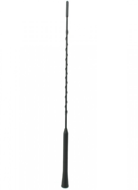 Antena auto universala CARGUARD UCA001, filet interior M6, lungime 41 cm, cu adaptoare M6/M5