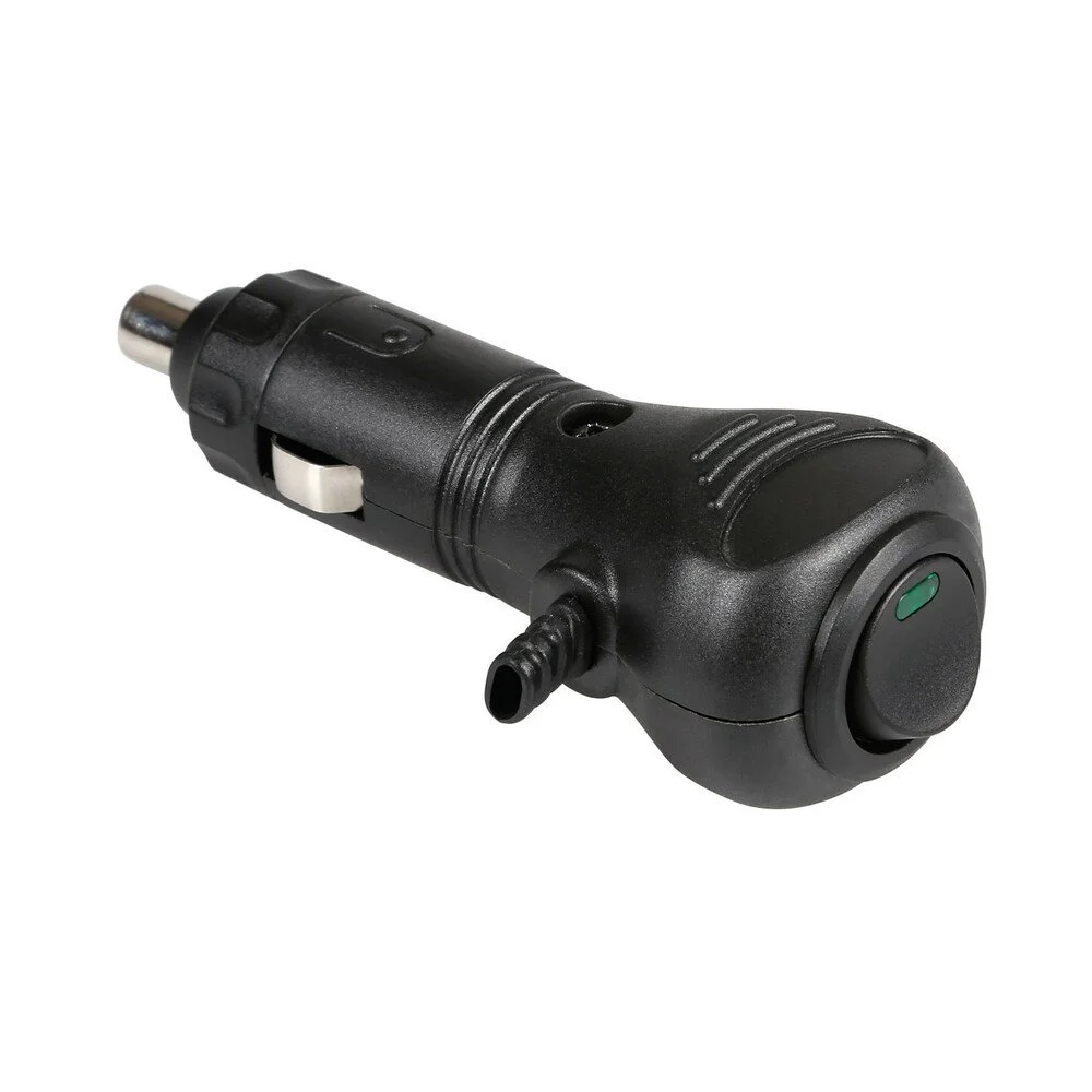 Priza bricheta auto LAMPA LAM39003, cu intrerupator pornit/oprit, LED verde, max 10A